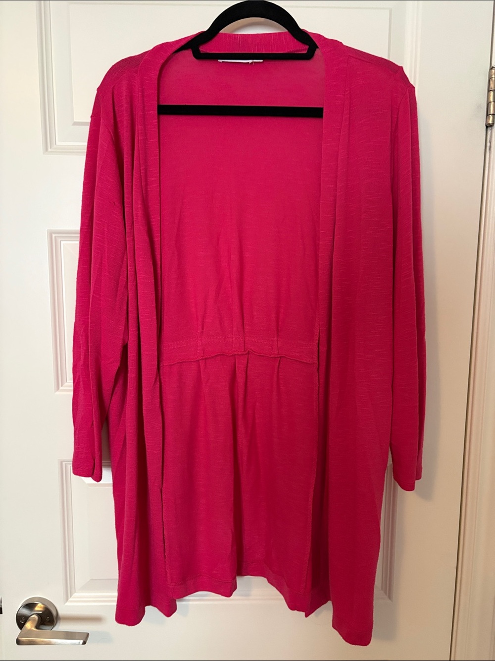 Ricki's Bright Pink Open-Front Cardigan